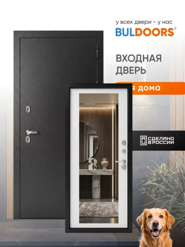 Входная дверь Бульдорс Termo Mirror