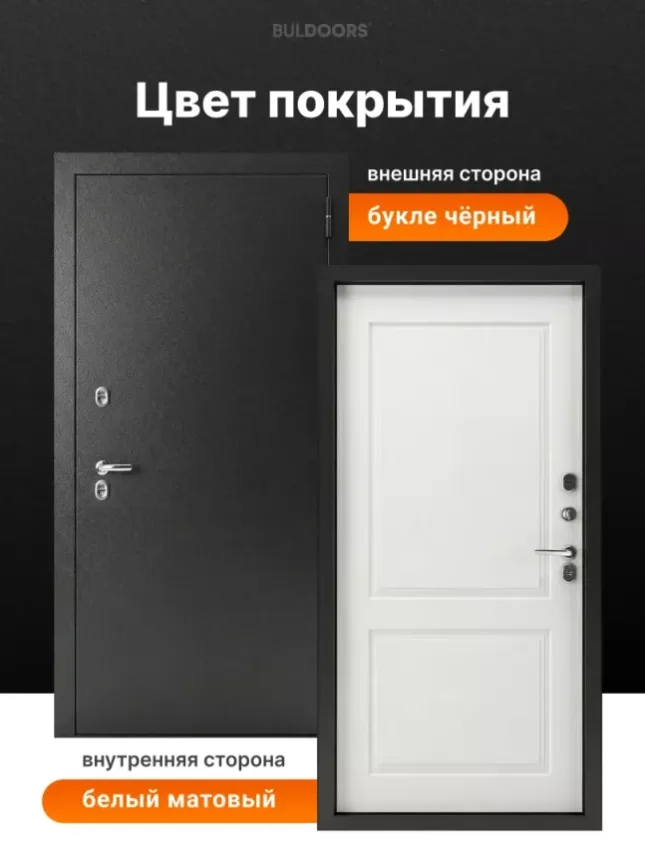Входная дверь Бульдорс Termo White